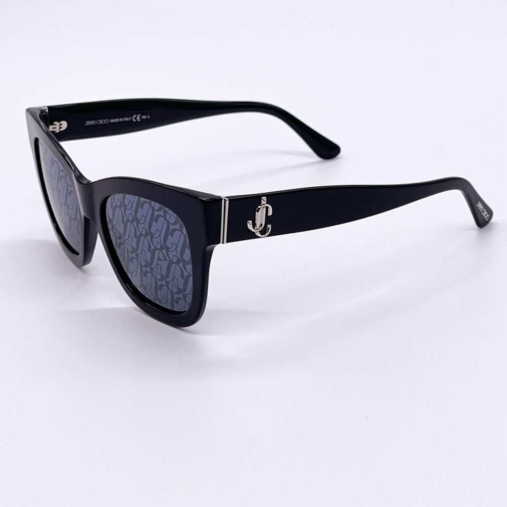 NEW JIMMY CHOO SUNGLASSES JIMMY CHOO JAN/S 807 BLACK WOMEN’S EYEWEAR JIMMY CHOO - Picture 4 of 12